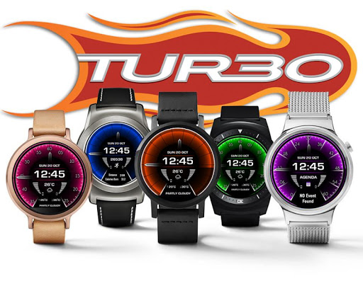 Turbo Interactive WatchFace HD