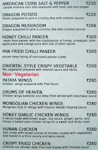 Urban Mantra Restro Lounge menu 1