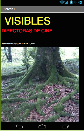 VISIBLES DIRECTORAS DE CINE