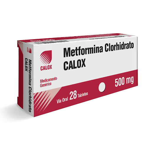 Metformina Calox 500 Mg X 28 Tabletas