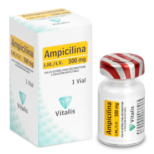 Ampicilina 500 mg x 1 Ampolla