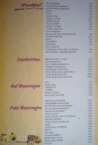 Hotel Majestique menu 3