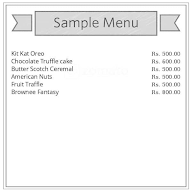 Rajasthan Bakery menu 1