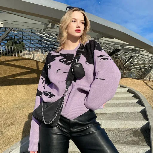 Title 5, Fashion Casual European and American Style Swea...