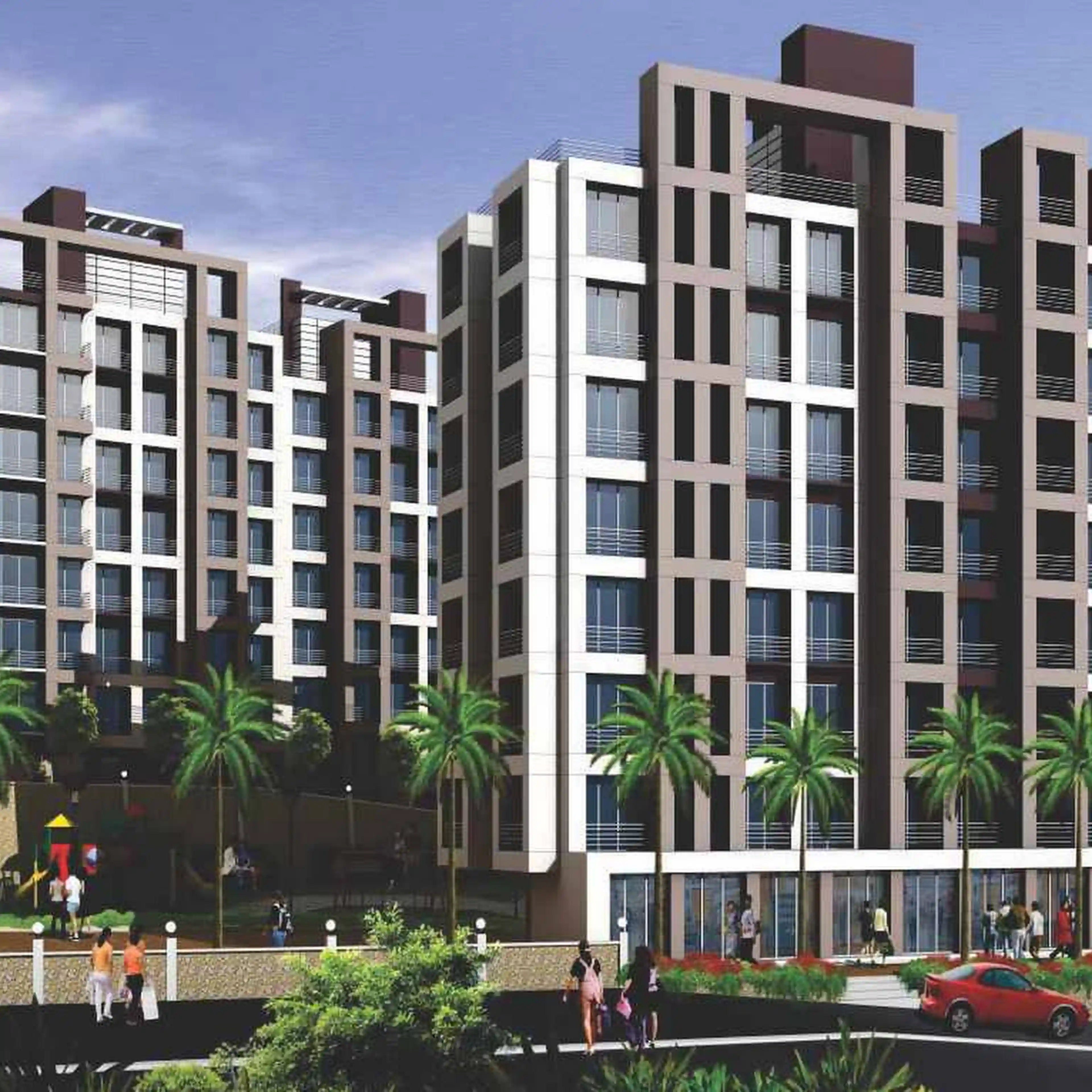 Squarefeet Orchid Square Phase III-elevation-1