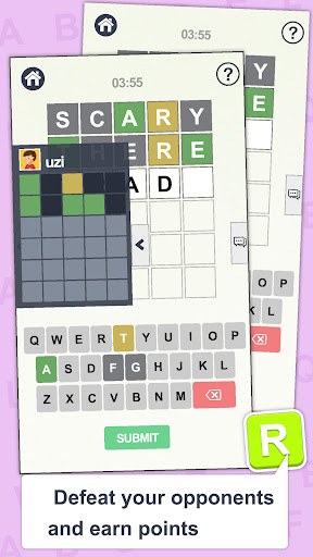 Screenshot Word online:5 letter word game