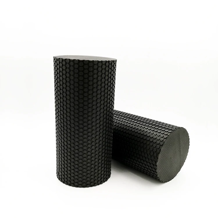 Yoga foamroller voor spierontspanning, verbetert flexibiliteit, ideaal voor stretching, revalidatie en diepe ontspanning thuis.