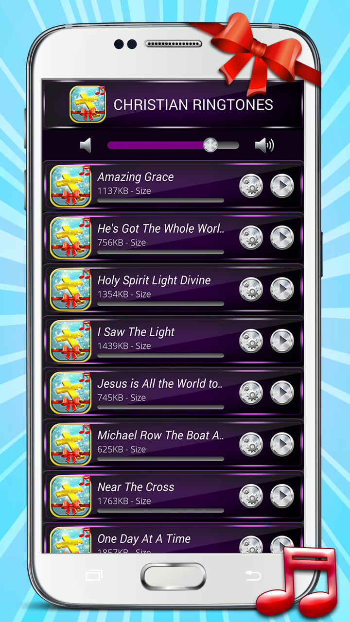 Christian Ringtones Screen 1