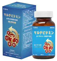 Viên Multivitamin Nhật Bản FUJINA 30 viên/lọ HSD 10.2025