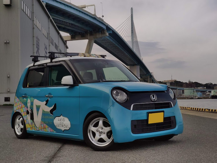 N-ONEのN-ONE・痛車・ホイール・ララパームスター・ｴﾇﾇﾜﾝに関するカスタム事例の投稿画像3枚目