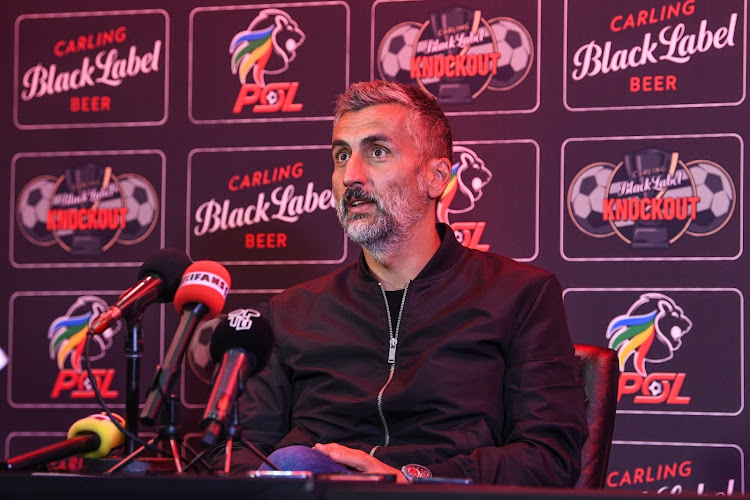 Orlando Pirates coach Jose Riveiro.