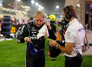 Valtteri Bottas (left) has underperformed but also been very unlucky this season.