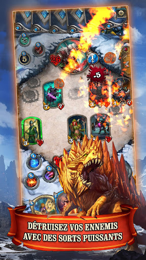 Code Triche Mighty Heroes: Multiplayer PvP Card Battles APK MOD 2