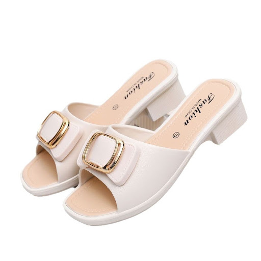 Title 1, Womens High Heel Slippers 2024 Summer Korean S...