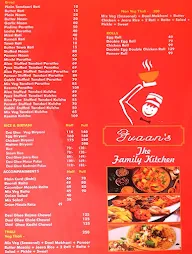 The Family Kitchen menu 1