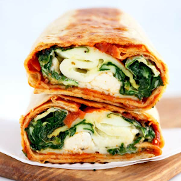 spinach feta wrap