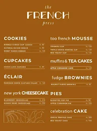 The French Press menu 1