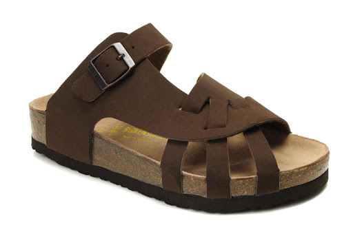 Title 7, Mens Cork Slippers Half Baotou for Beach and C...