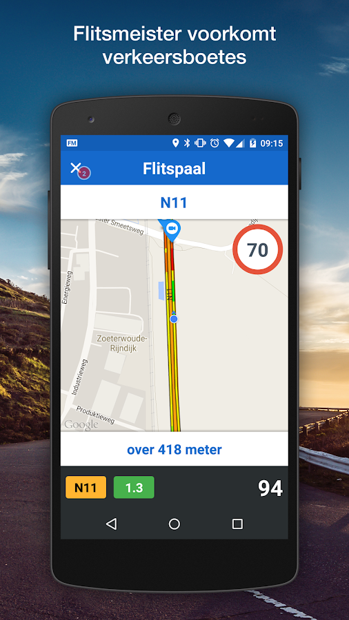 Flitsmeister Androidapps op Google Play