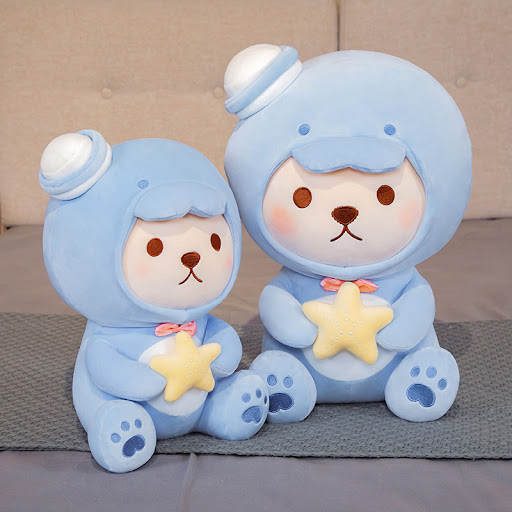 Title 3, Little Bear Ocean Series Doll Plush Toy for Kid...
