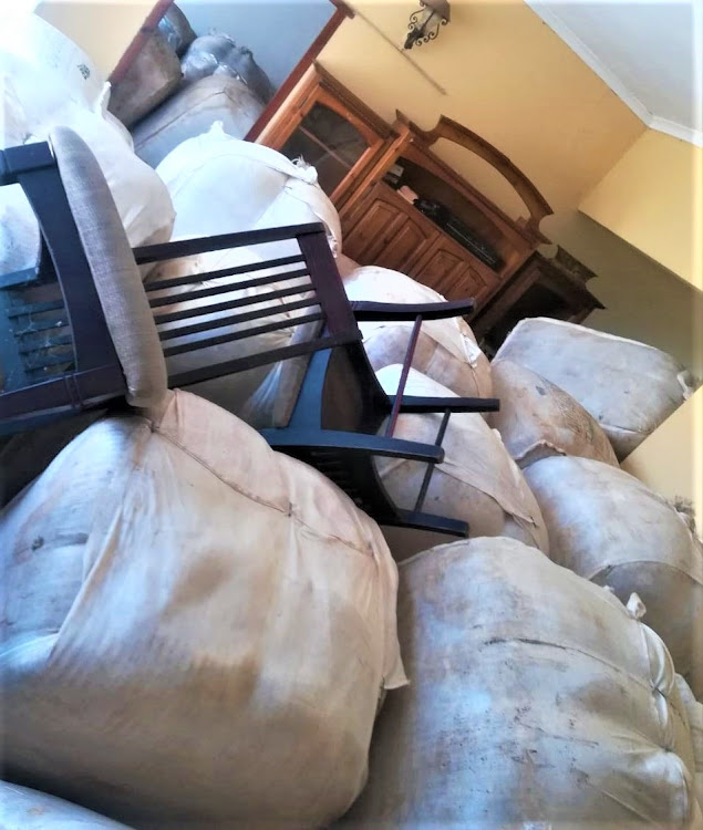 Fifty-five stolen bales of mohair, valued at R3.5m, were recovered at an abandoned farmhouse in Rocklands outside the Bay on Saturday.