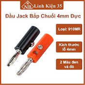 Đầu Jack Bắp Chuối 4Mm Đực Chất Lượng, Giá Tốt