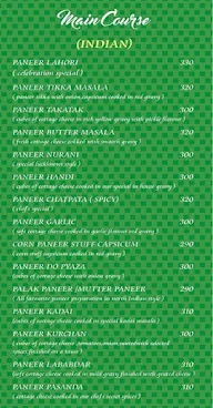 Celebration Restaurant menu 4