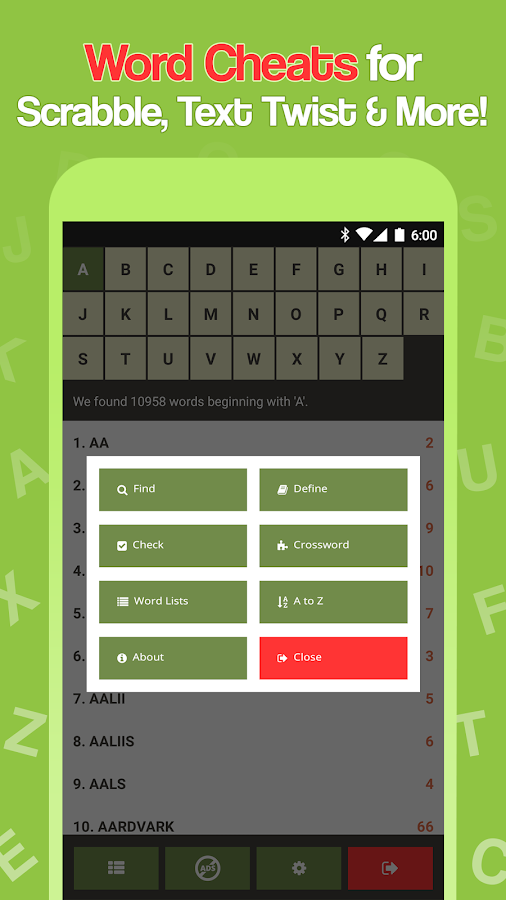 Scrabble Cheat Word Helper Android Apps on Google Play
