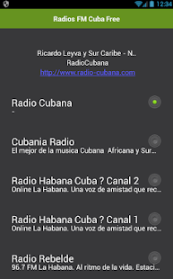Radios FM Cuba Free - náhled