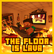 The Floor is Lava Map for MCPE 1.0 Icon