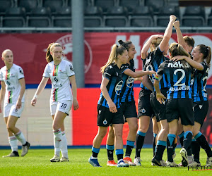 Speelsters Club Brugge emotioneel na bekerzege