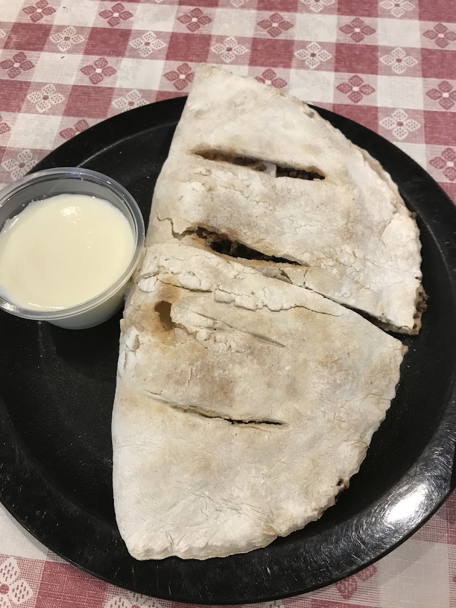 Gluten-Free Calzones at The Calzone & Macaroni Co