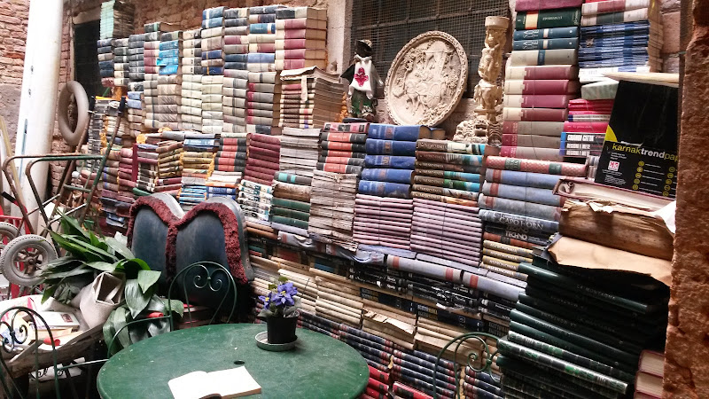 Libreria Acqua Alta a Venezia di Laucol