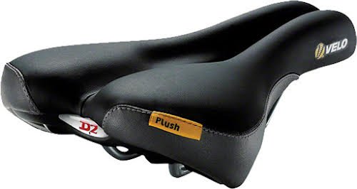 Velo Plush VL31 HD Mens Saddle w/D2 Base