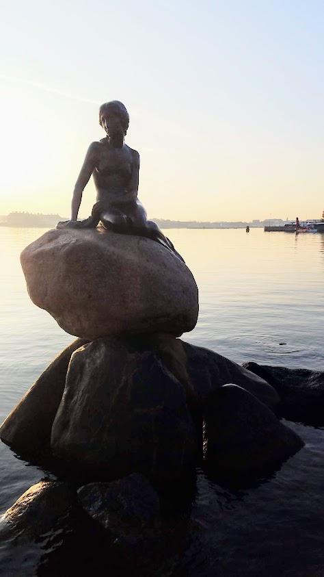 The Little Mermaid in Copenhagen