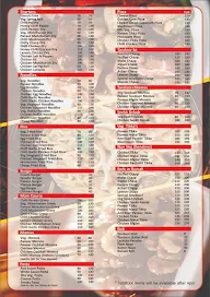 The Red Dragon Chinese Restaurant menu 2