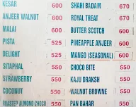 Jain Dugdhalay menu 3