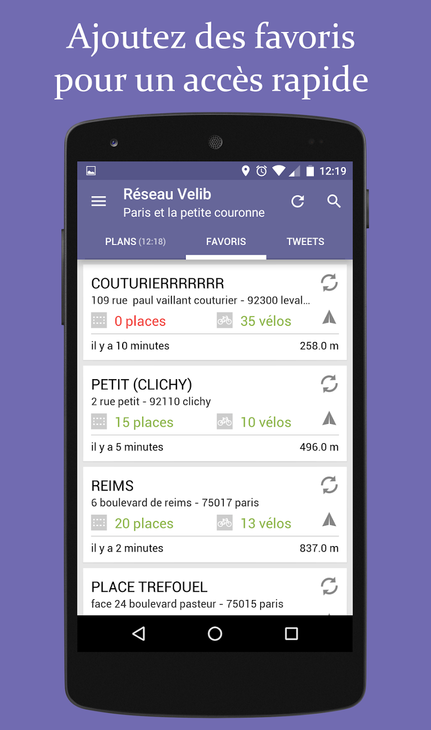 Paris Velib (bikes) Screen 3