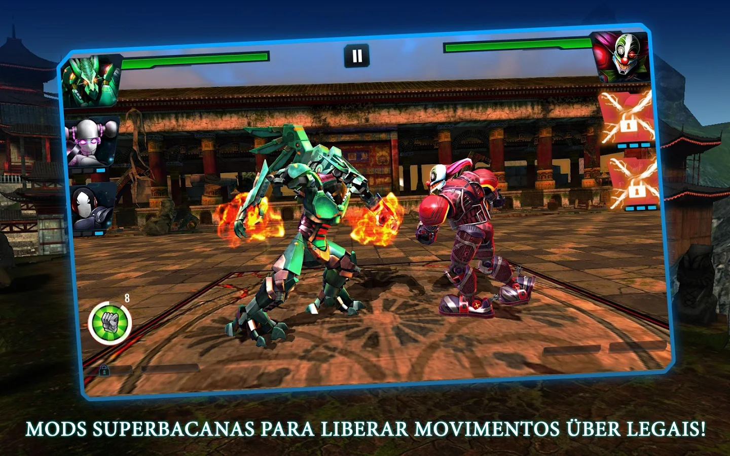   Ultimate Robot Fighting: captura de tela 