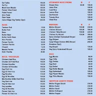 Cana Village Restaurant menu 3