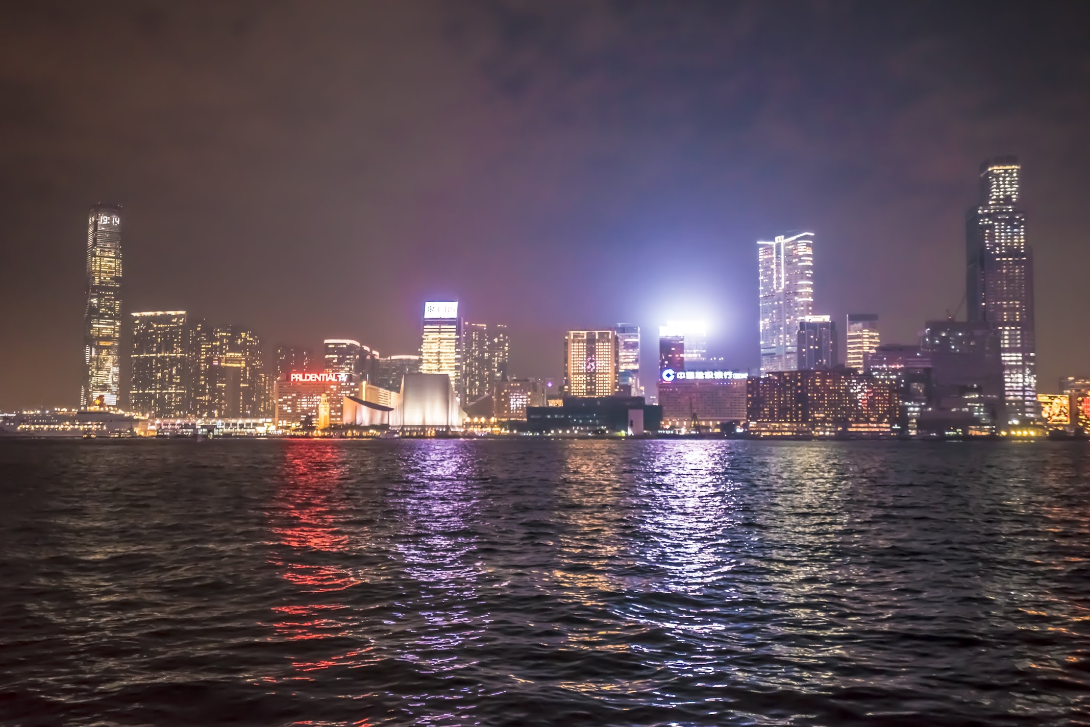 Hong Kong night view1