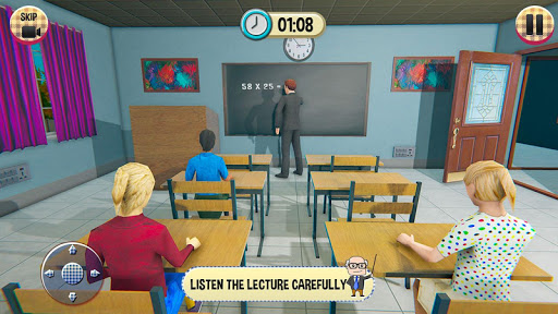 Screenshot Virtual High School Girl Game