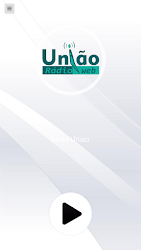 Web Rádio União app interface screenshot screenshot