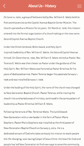 New Generation Baptist Church