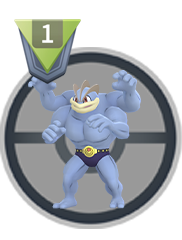 Image of Machamp with the Rank 1 Icon