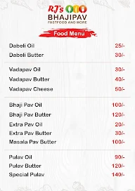 Rj Bhajipav Fastfood menu 1