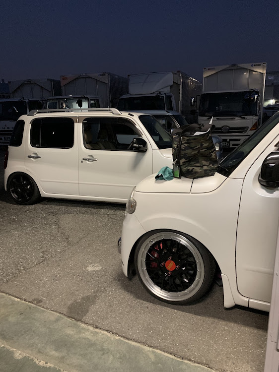ミラココアのDIY・車高調整・洗車・ホイール交換に関するカスタム事例の投稿画像3枚目