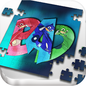 Download Alphabets pj ninja cat Puzzle For PC Windows and Mac