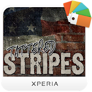 XPERIA™ Tattered Stripes Theme  Icon