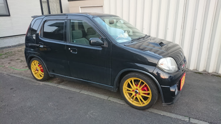 Keiの車高調整に関するカスタム事例の投稿画像3枚目